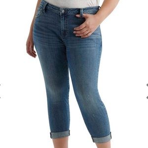 Lucky brand Reese boyfriend jeans size 24w plus sz